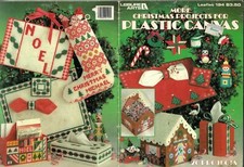 MORE CHRISTMAS PROJECTS for plastic canvas PATTERN LEAFLET 194  1624 