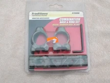 Combination Base ring set A1788HW Camo fits Traditions Breakopen muzzleloader