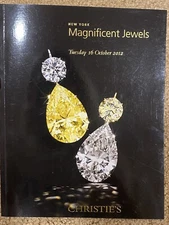 Christie’s Magnificent Jewels  October 16, 2012 New York Large Soft Cover 