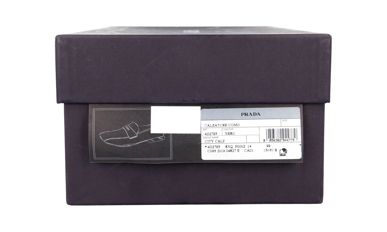 PRADA Sneakers Logo Dress Shoes Loafer - 4D2793 - Black PRADA Sneakers Logo Dress Shoes Loafer - 4D2793 - Black