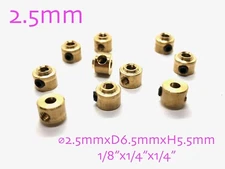 10PCS Metal Tapered Wheel Collar for 2.5mm Shaft RC Plane Landing Gear (US SHIP)