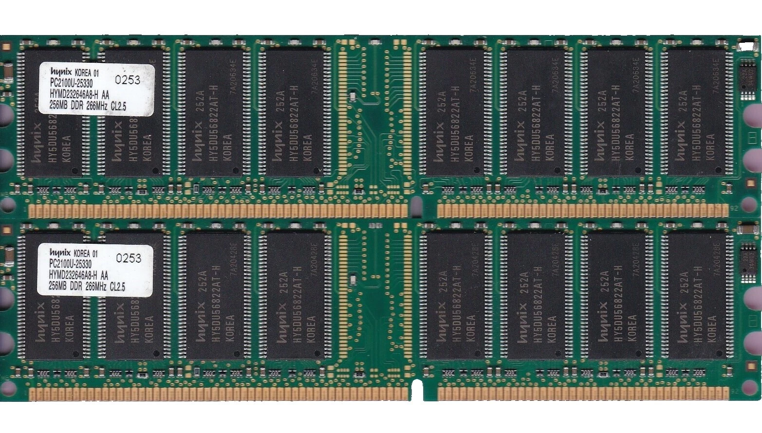 Hynix DIMM Computer Memory (RAM) 512 MB Total Capacity