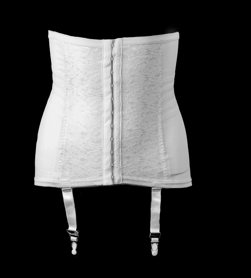 Rago 21 Girdle w/Garters White 5XL - Image 4 of 4