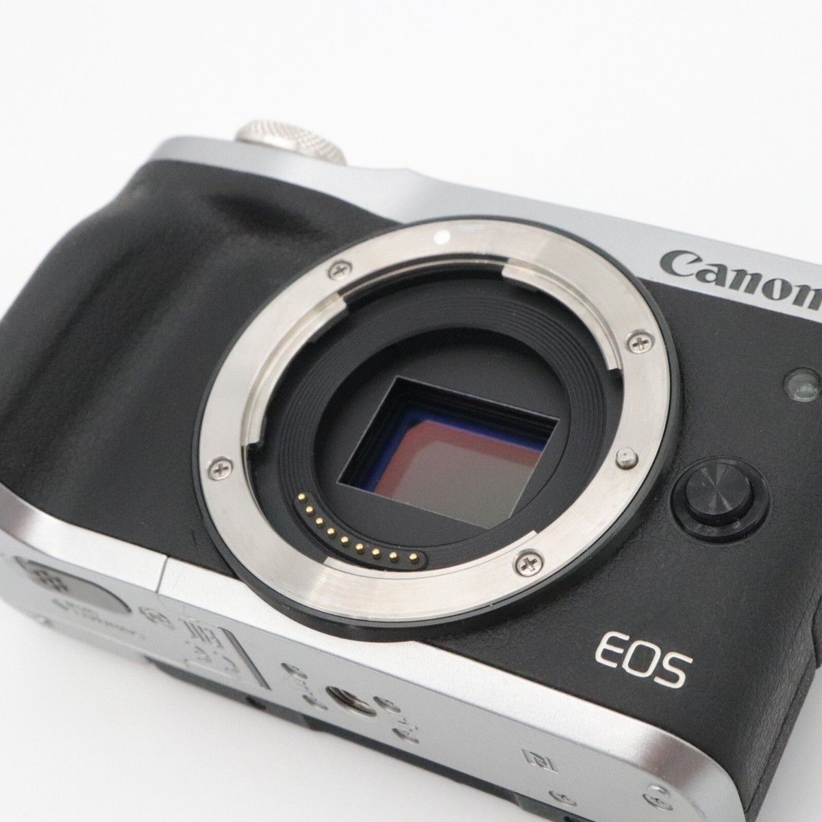 Canon EOS M6 Silver + EF-M 22mm F2 STM Lens English Menu