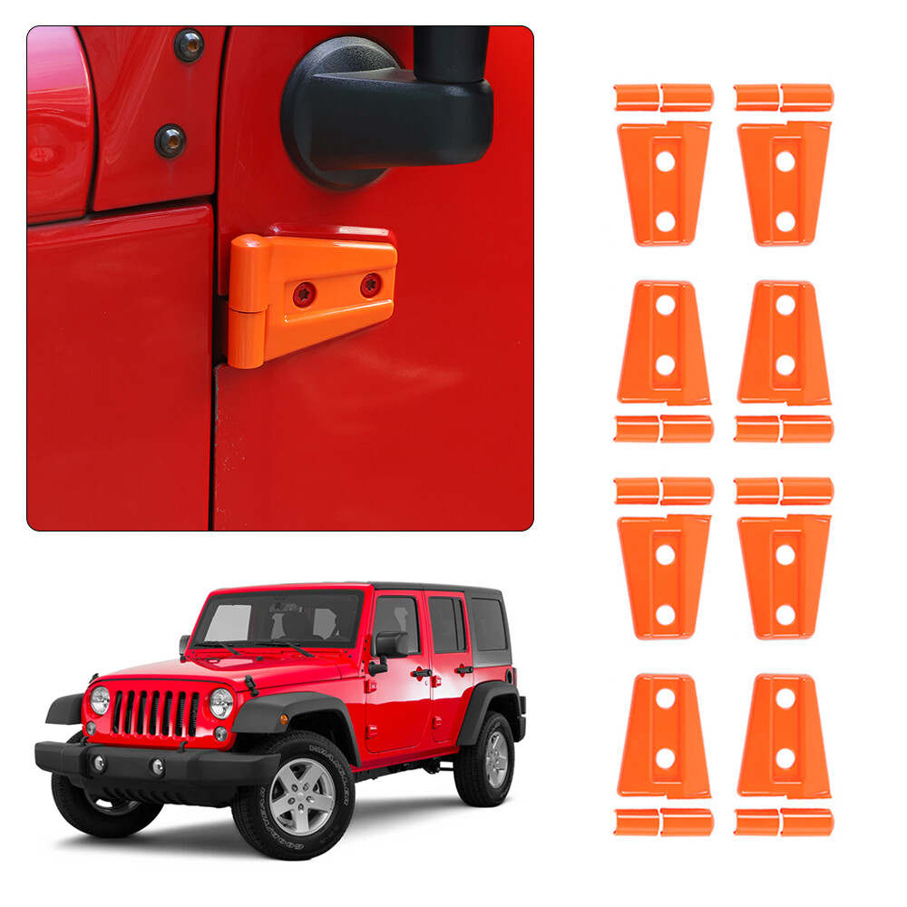 Calotte Specchietti Retrovisori Cromate Per Jeep Wrangler JK/JKU 2007-2018 – 2 Pezzi Argento