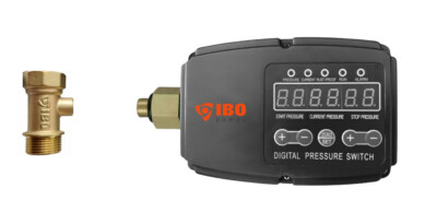 Pumpensteuerung IBO SX - 1/4 Druckschalter inkl. Trockenlauf + 3-wege Verteiler