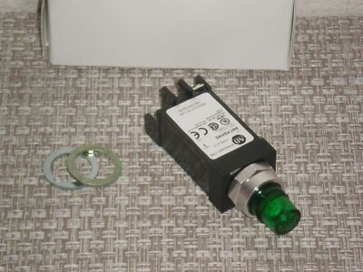 New! Allen Bradley 800T-PSH16G Pilot Light LED Green Cap 120 VAC Free Shipping!