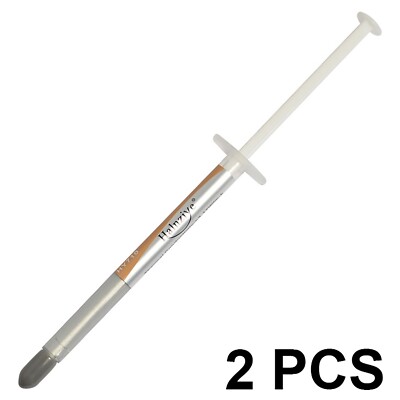 2 x Halnziye HY710 Silver Wärmeleitpaste/Paste/Silikon/Compound 1g Tube
