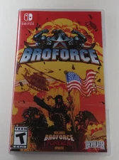 Replacement Case (NO GAME) Broforce Standard Edition Nintendo Switch