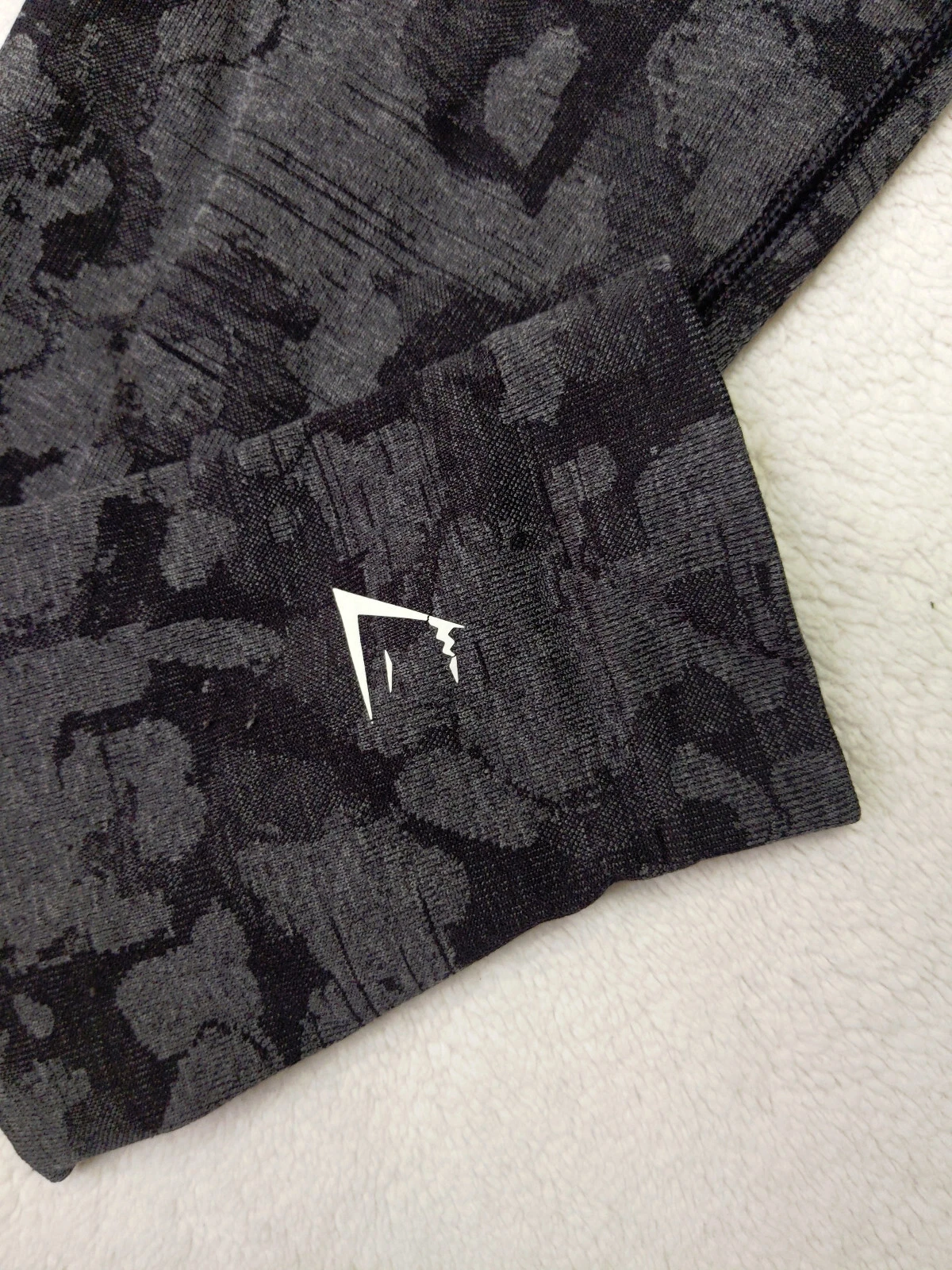 gymshark marbled camo yoga compression leggings