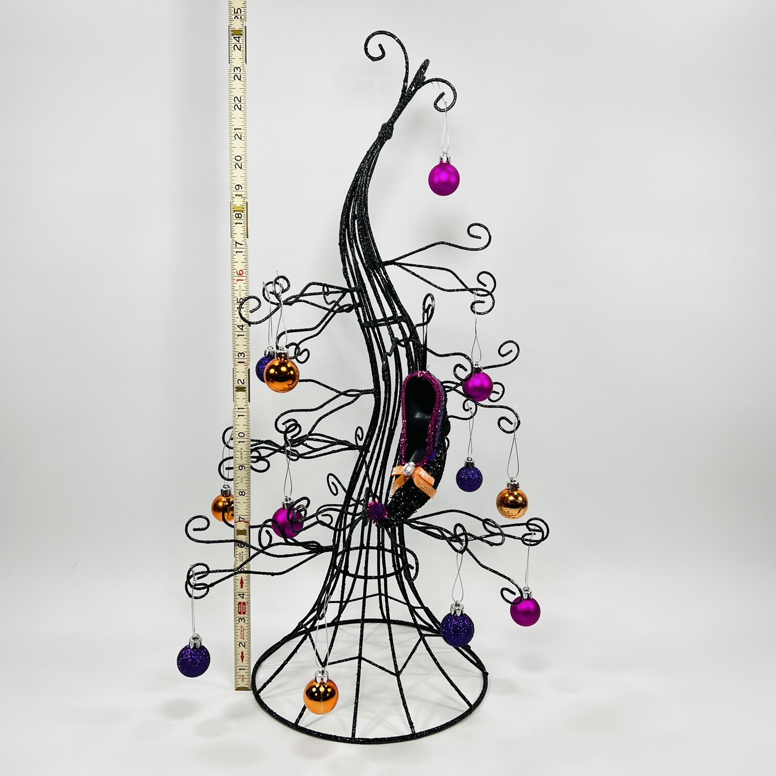 Pier 1 Imports Halloween Tree Glitter Metal RETIRED & RARE 25” Tall eBay
