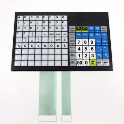 Keyboard For CAS CL5000 CL5500 CL5000J Scales W/ Pole Keypad including Overlay