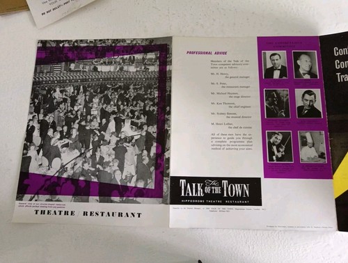 Talk Of The Town Show theatre Program Souvenir Brochure Tom Jones Cliff Richard - Picture 23 of 24