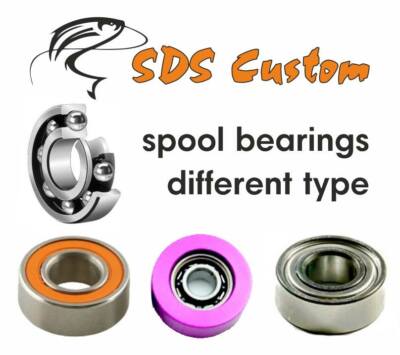 reel bearings shimano Tranx Hydrid Ceramic Spool Bearing Kit Dominator tuning KEEP EM ROLLING The Winter Storm Series Bearings are all Shimano CALCUTTA CTE 201 (SPOOL)