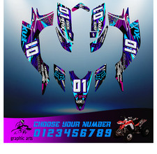 Yamaha YFZ 450 2003-2008 Full Body Graphics Kit Complete Sport ATV Vinyl Decals