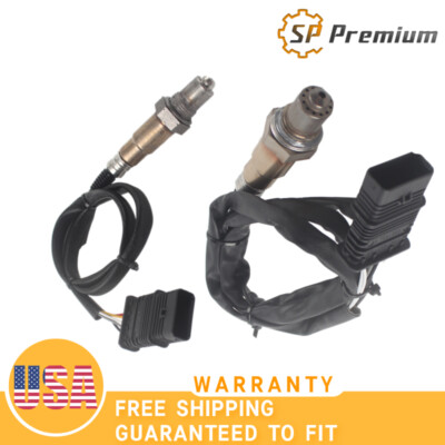 2PCS O2 Lambda Oxygen Sensor Upstream & Downstream For BMW 135i 2013-2012 3.0 L6
