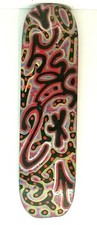 KEITH HARING COLLABORATOR LA2 LA II ANGEL ORTIZ NYC GRAFFITI LEGEND SKATEBOARD