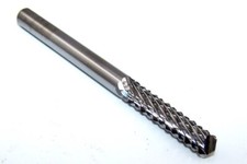 1/4" (.250") CARBIDE DIAMOND CUT ROUTER BURR - DRILL POINT  2120-2500.4100D