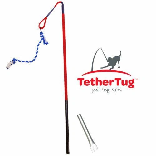 Tether Tug V2 GRANDE Pelota de Tenis para Perros Exterior Juguete Interactivo Tirador Ejercicios Foto 2 de 4