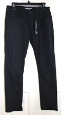 NWT Kenneth Cole 30X30 Tech Pant Slim Fit Lightweight Mobility Trouser Black