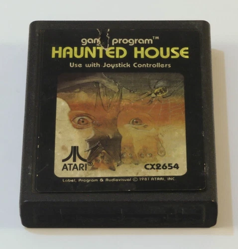 Atari 2600 Game Tested and Working Picture Label Haunted House