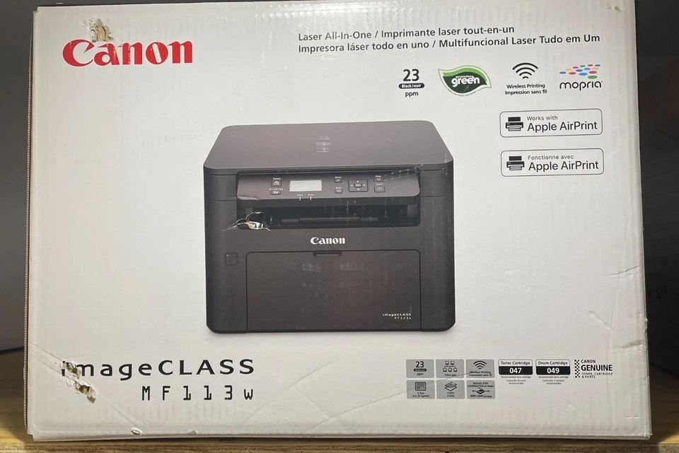 Canon ImageCLASS MF113W Wireless Laser All-In-One - Image 3 of 4