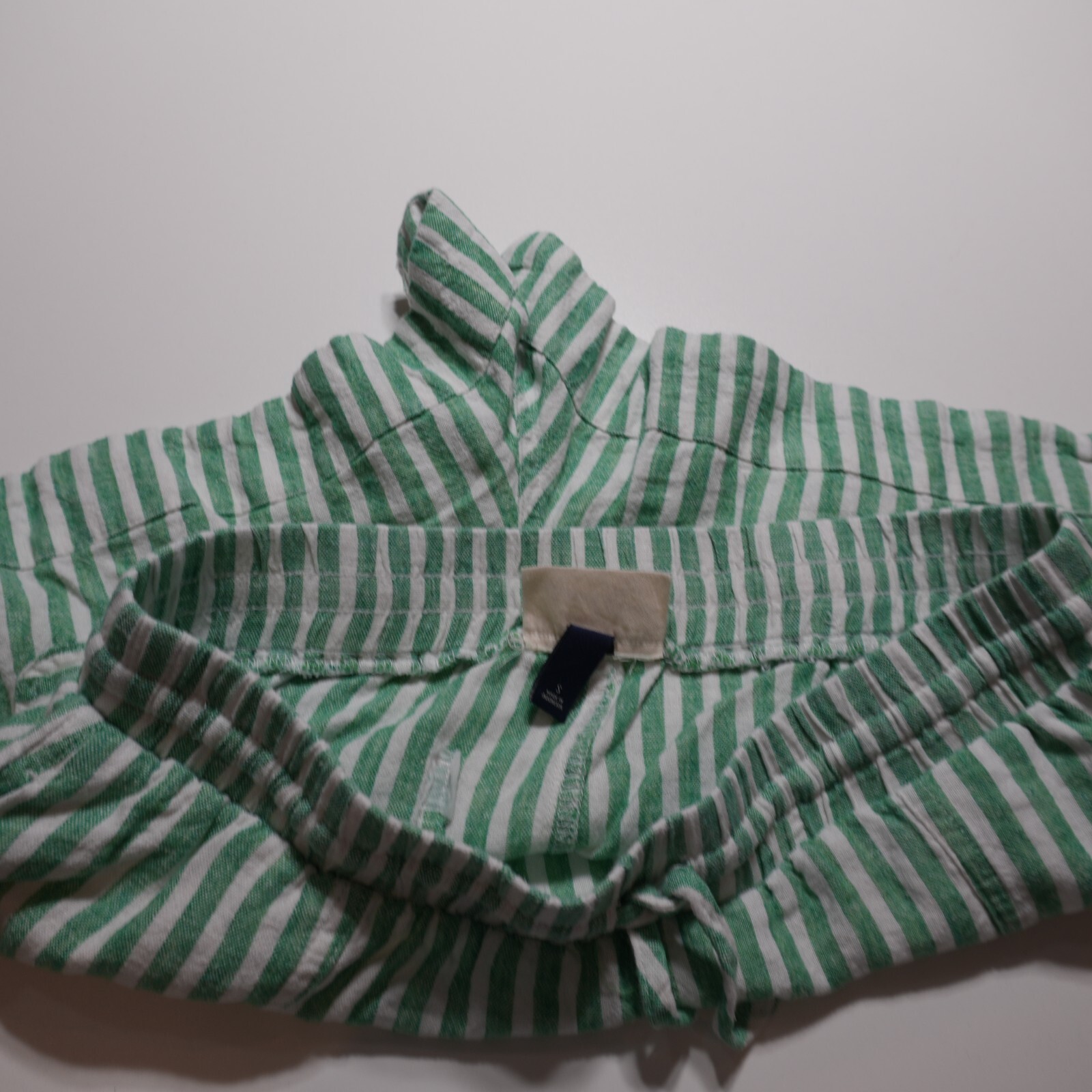 Universal Thread Shorts Small Green Vertical Stri… - image 7