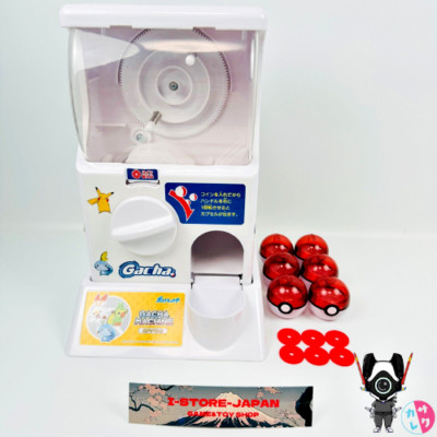 Official Gashapon Machine with many capsules Capsule Station Gacha Gacha Pokémon
