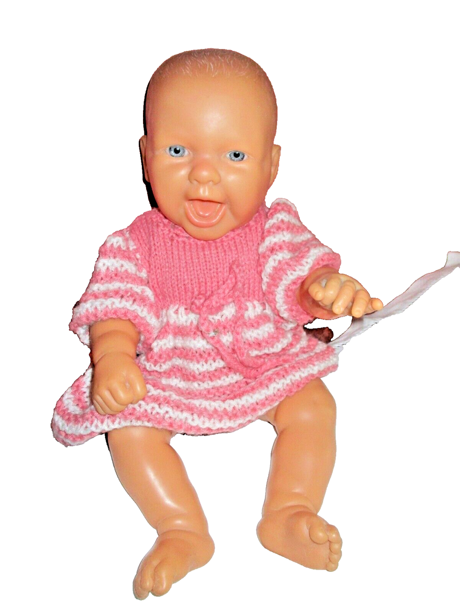 Poupée Berenguer Garçon 42 Cm – Cheveux Noirs – Très Bon état