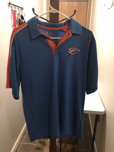 Oklahoma City Thunder (OKC) NBA TX-3 Cool Polo | eBay