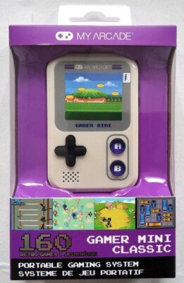 My Arcade - Gamer Classic Mini Pocket Spielkonsole 160 Retro Spiele neu