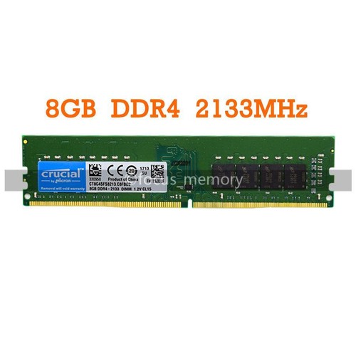 Crucial 8GB/16GB DDR4 2133 2400 2666 3200 MHz DIMM 288-Pin Desktop Speicher 8 GB - Bild 8 von 15