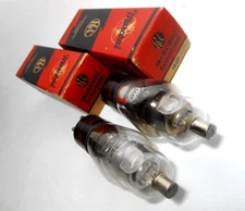 Matched Pair 1A4P CV754 Vacuum Tube ST Marconi NOS Pentode RF/IF
