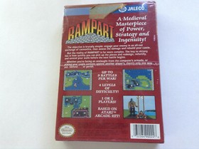 RAMPART Game Nintendo Entertainment System NES Complete in Box Sealed RARE