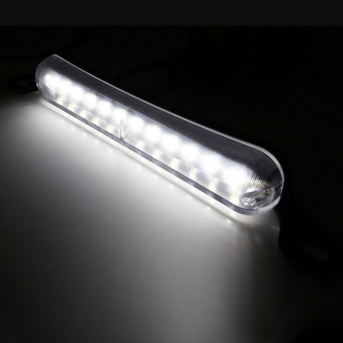 Xenon 12-SMD Bolt-On License Plate White LED Light Lamp For Car (Universal Fit) - Picture 7 of 12
