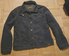 Cecil Feincordjacke jeansstyle blau Gr. XS/36