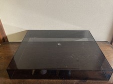 REGA Planar 3 Dust Cover Compatible with Other REGA Models Black Smoke Finish
