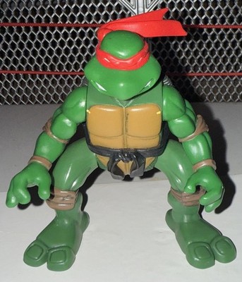 Teenage Mutant Ninja Turtles Playmates Raphael Action Figure Toy Red 2004