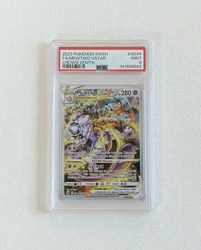 Mewtwo VSTAR Crown Zenith PSA 9