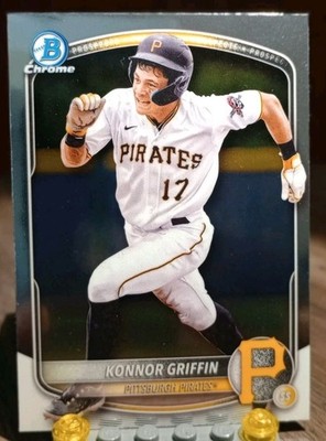 Konnor Griffin 2025 Bowman Chrome # BCP-86 Pirates UBER Prospect! ROY?