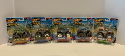 2021 Hot Wheels Monster Trucks Fan Favorites Lot Of (5)-01,02,04,05,06-Brand New