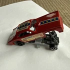 1969 Hot Wheels Redline Mongoose Funny Car Tom McEwen Red