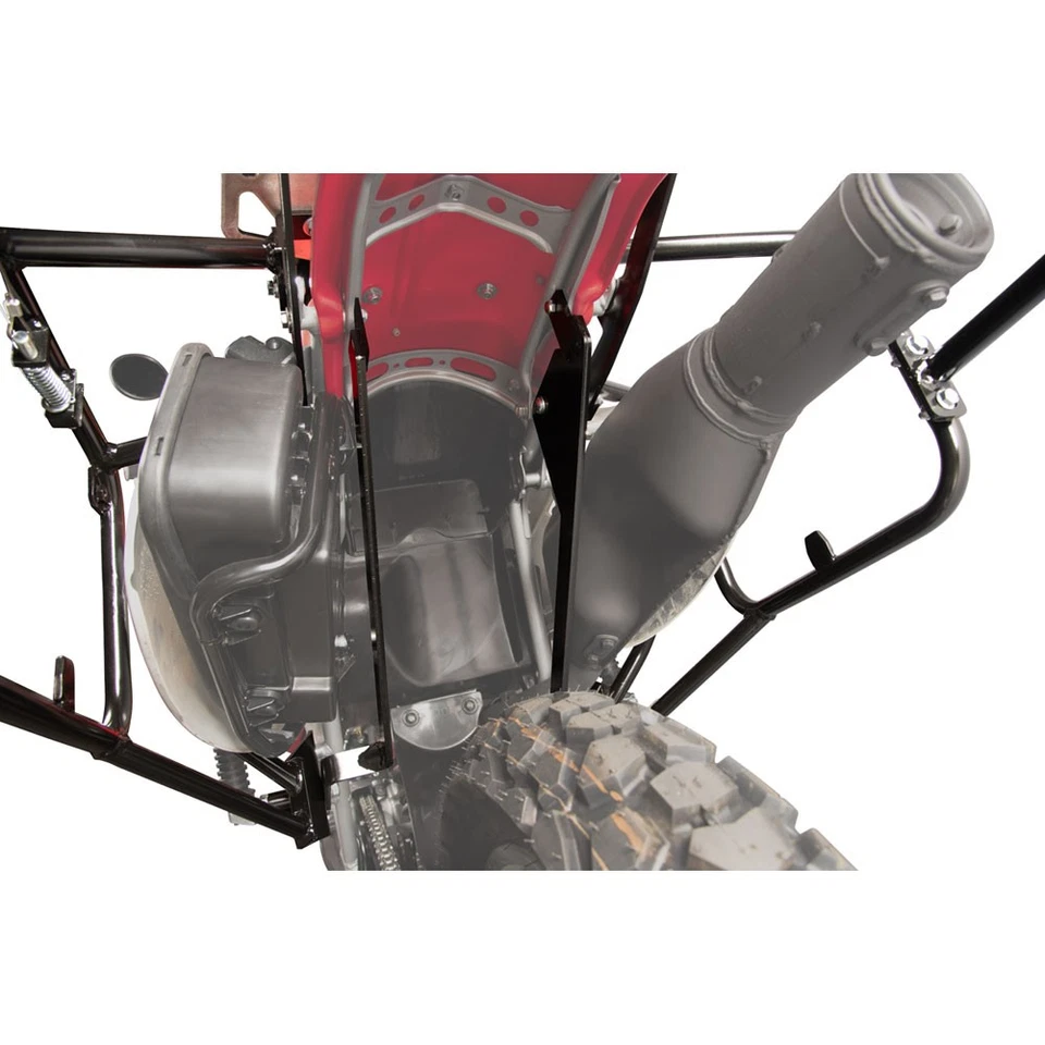 Portaequipajes Tusk Pannier con portaequipajes superior para HONDA XR650L 1993-2023 Foto 2 de 3