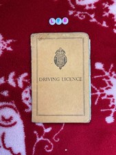Vintage 1950s Ladies driving Licence