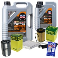 Inspektionskit Filter Liqui Moly ÖL 7L 5W-30 FüR Hyundai Grandeur Tg 2.2 Crdi