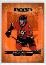 2022-23 Upper Deck Stature Rookies Orange 31/45 Pavol Regenda #182 Rookie RC 2tb