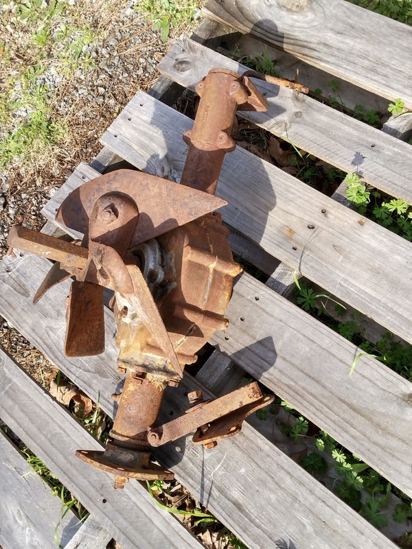 Gravley Rotary Plow attachment