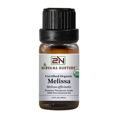 Melissa Essential Oil USDA Certified Organic, 100% Pure Natural, Undiluted