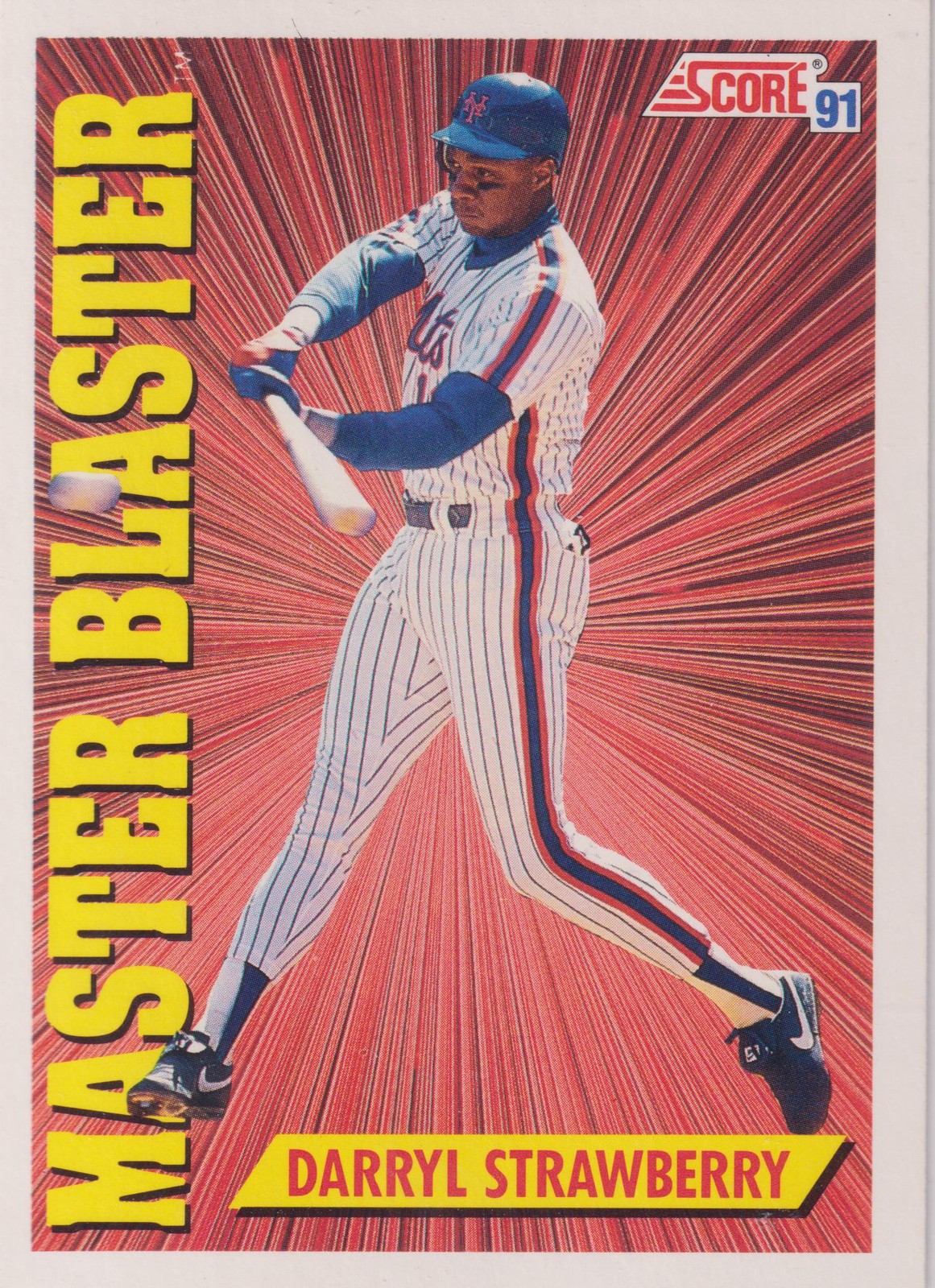 Darryl Strawberry #691 Baseball Cards 1991 Score trading card — raw and PSA graded price guide