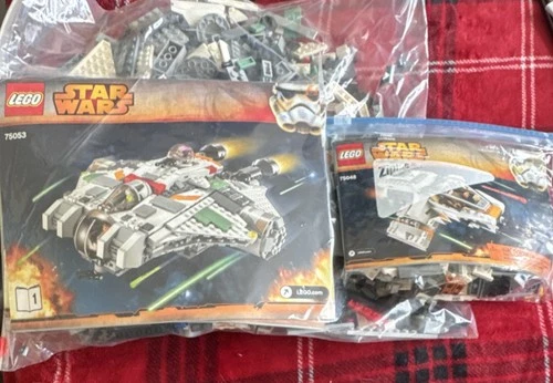 LEGO Star Wars The Ghost  and Phantom Set 75053 and 75048 complete